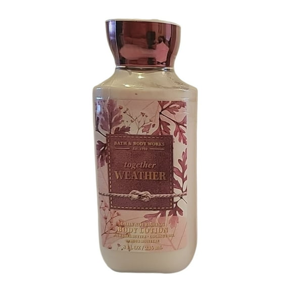 Bath and Body Works Together Weather Daily Nourishing Body Lotion with Shea Butter + Coconut Oil (8 FL OZ / 236 mL)