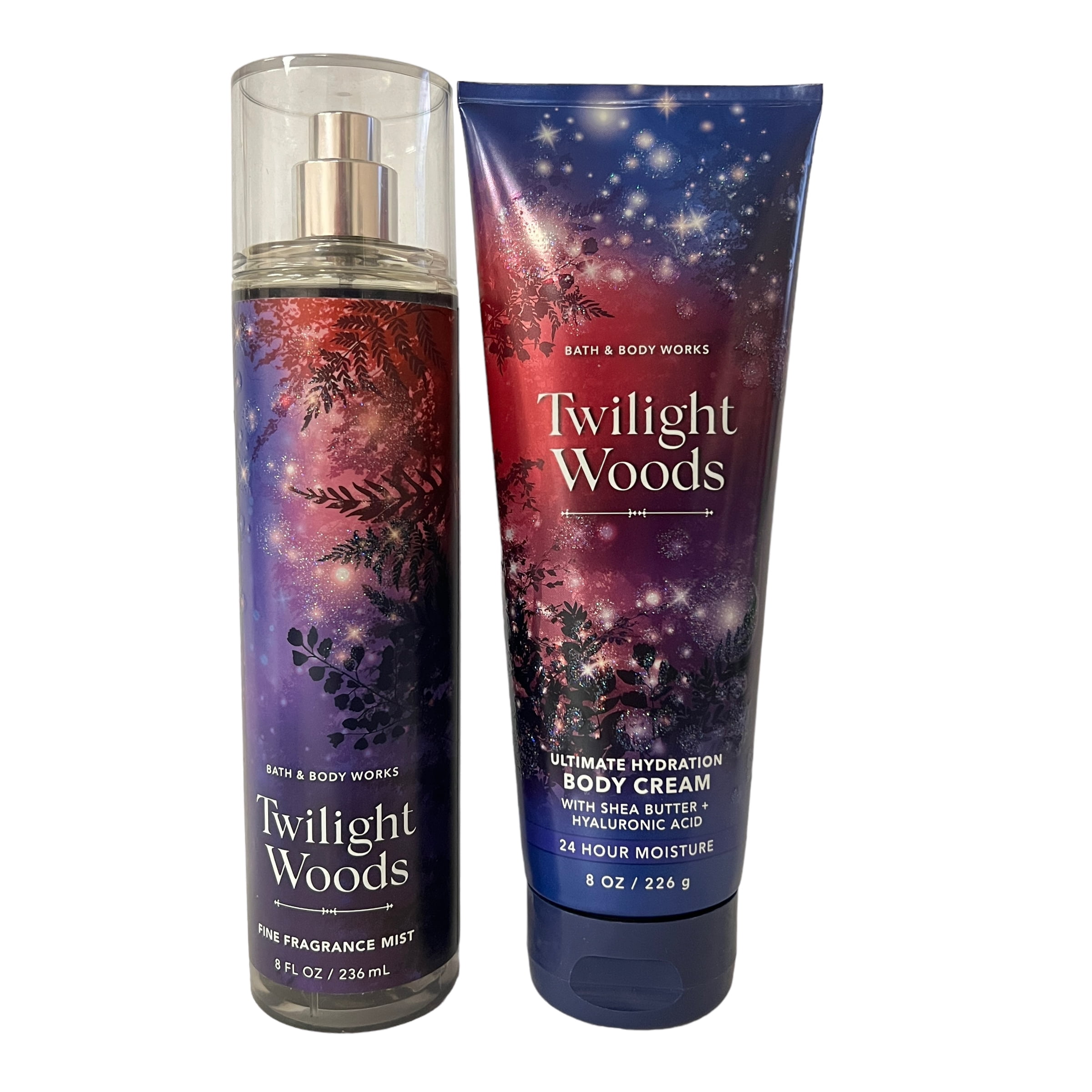 Bath and Body Works Twilight Woods Fragrance Mist & Body Cream Set