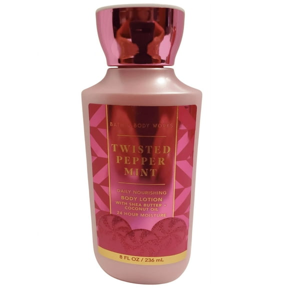 Bath and Body Works Twisted Peppermint  Body Lotion 8 fl oz /236mL * NEW *