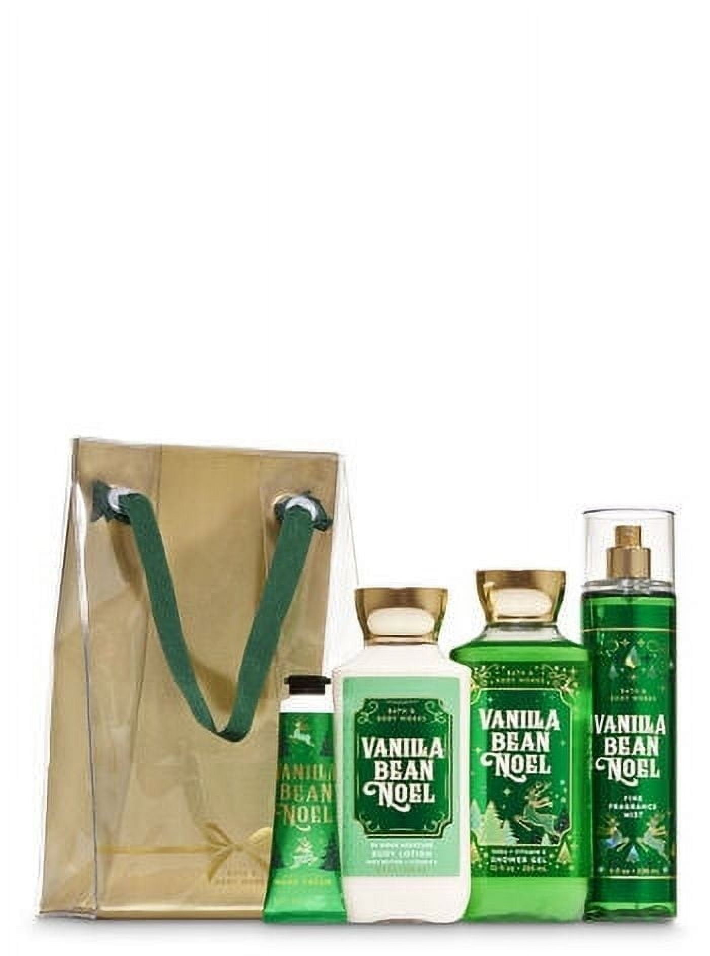 Bath & Body Works VANILLA BEAN NOEL Gift Set - Body Lotion, Shower