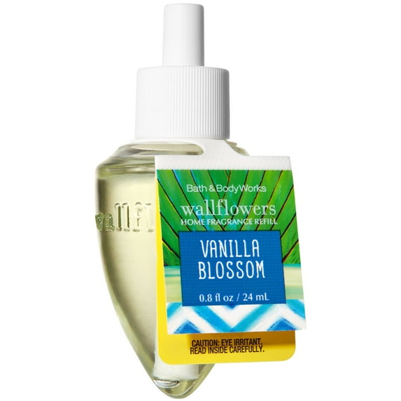 Bath and Body Works VANILLA BLOSSOM Wallflowers Home Fragrance Refill 0.8 Fluid Ounce