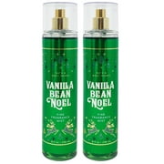 Bath and Body Works Vanilla Bean Noel Fine Fragrance Mist Duo Gift Set - Includes 2 Fine Fragrance Mists - 8 fl oz / 236 mL each