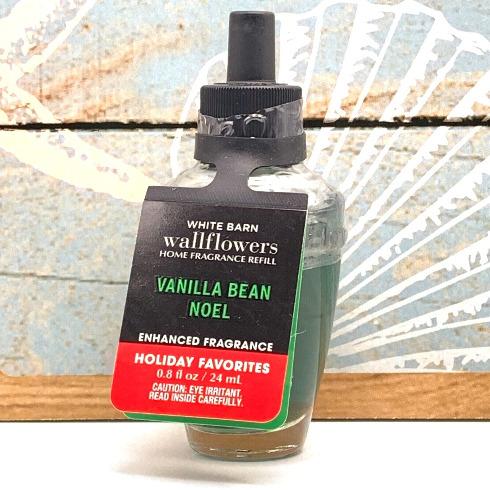 Bath and Body Works Vanilla Bean Noel Wallflowers Home Fragrance Refill 1 Bulb 0. 8fl oz