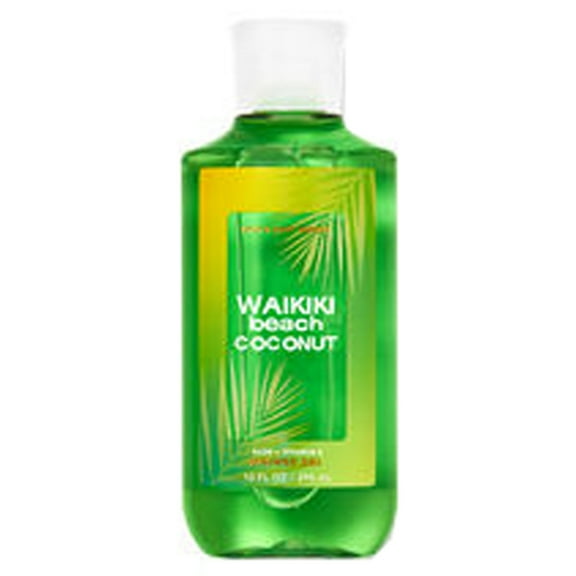 Bath and Body Works WAIKIKI BEACH COCONUT Shower Gel 10 Fluid Ounce