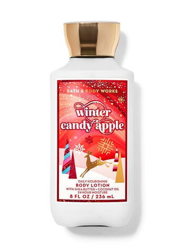 Bath and Body Works WINTER CANDY APPLE Daily Nourishing Body Lotion