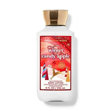 Bath and Body Works - WINTER CANDY APPLE Daily Nourishing Body Lotion
