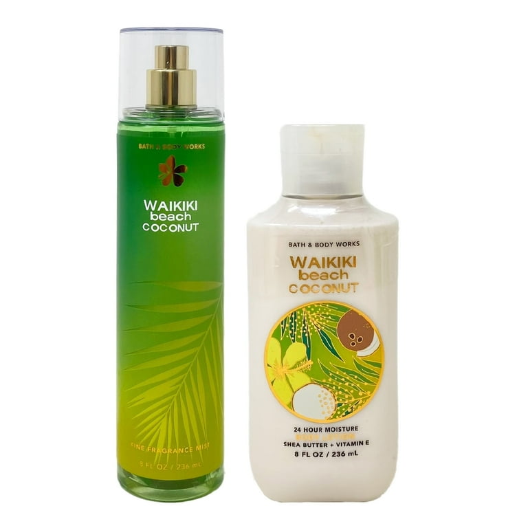 Bath & Body Works Waikiki Beach Coconut Fragrance Mist, Body