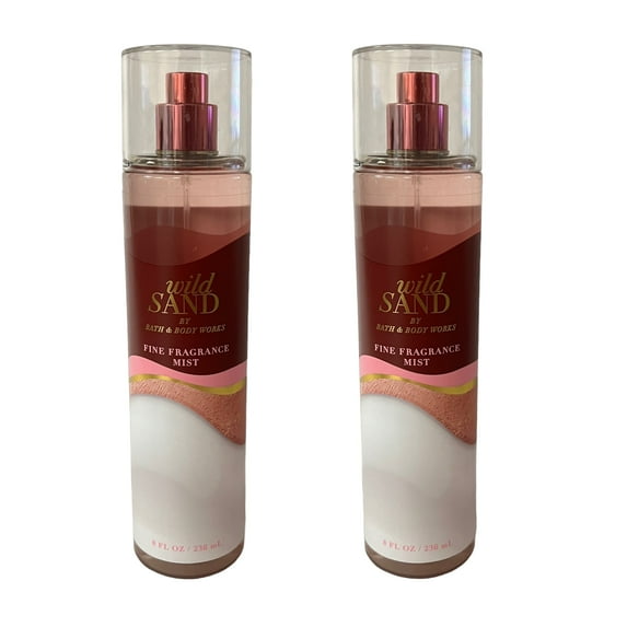 Bath and Body Works Wild Sand Fragrance Mist Set 8 fl oz