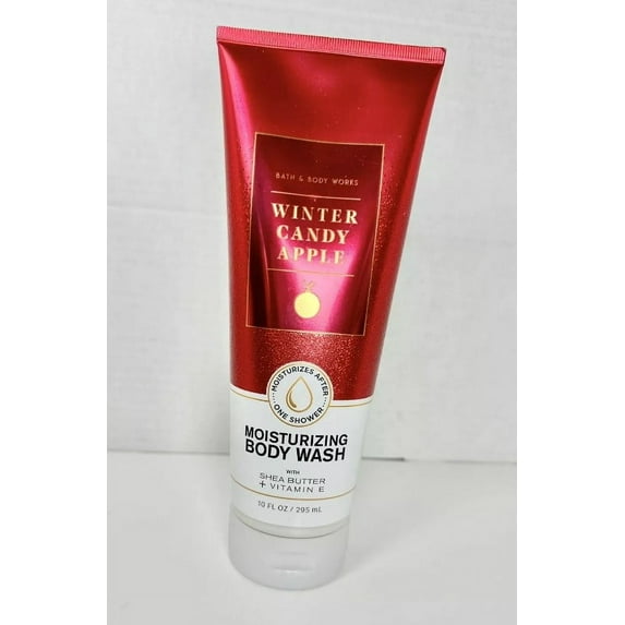 Bath and Body Works Winter Candy Apple Moisturizing Body Wash 10 Oz