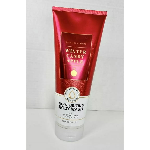 Bath and Body Works Winter Candy Apple Moisturizing Body Wash 10 Oz