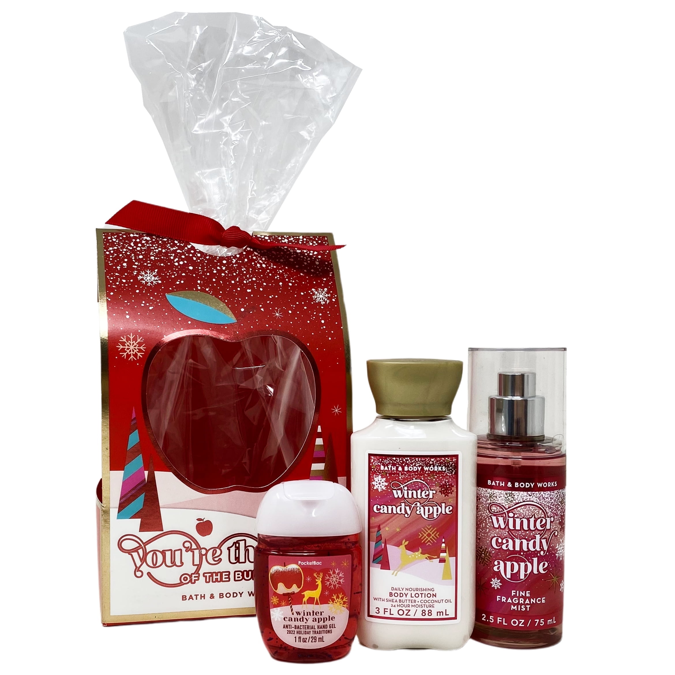 Bath And Body Works Winter Candy Apple Gift Set