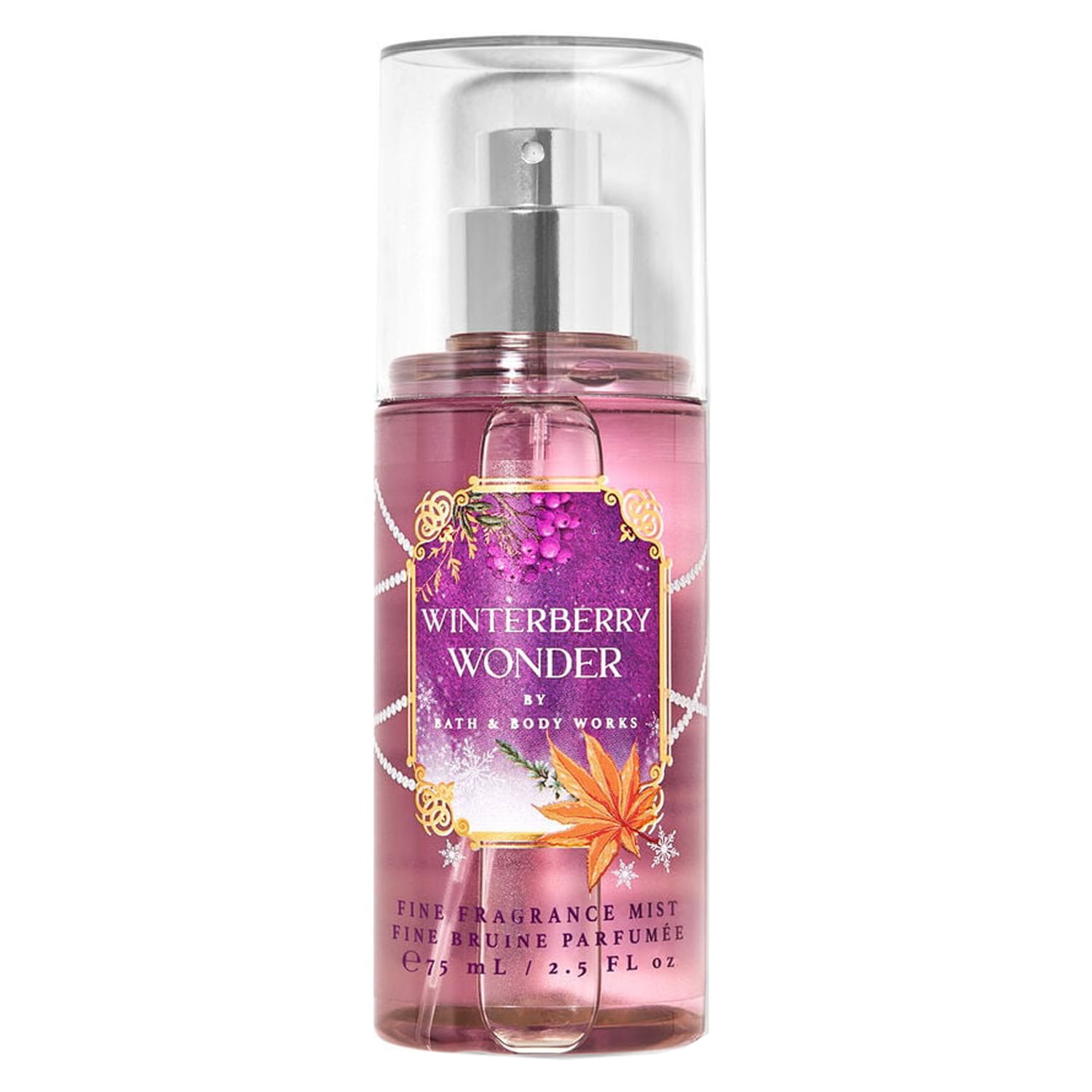Bath and Body Works Winterberry Wonder Travel Size Fine Fragrance Mist 3 fl.oz