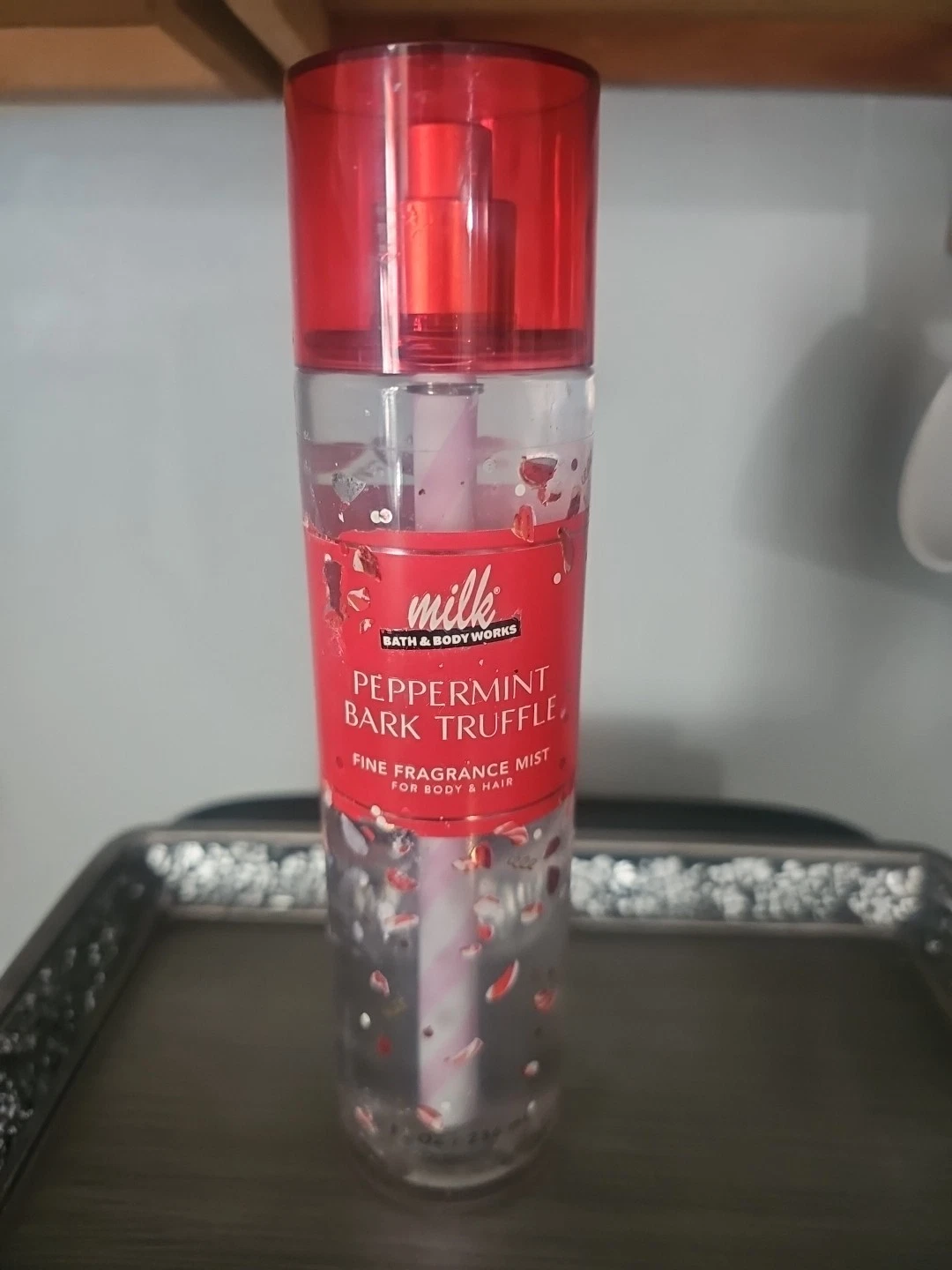 Bath & Body Works Milk Bar Mist Peppermint Bark Truffle 8 fl oz