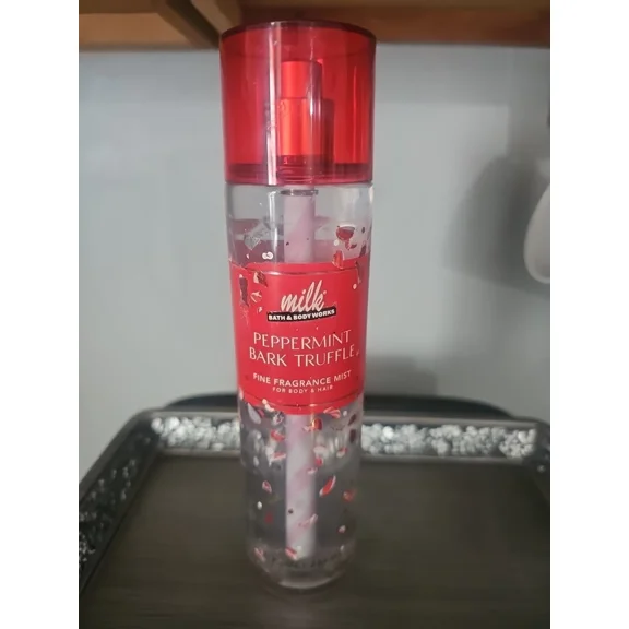 Bath & Body Works Milk Bar Mist Peppermint Bark Truffle 8 fl oz