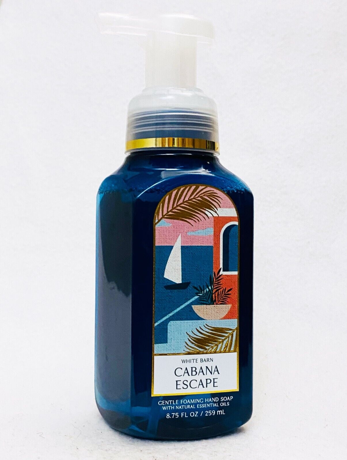 Bath &n Body Works Gentle Foaming Hand Soap CABANA ESCAPE Fragrance notes aloe water, warm