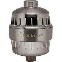 BathBeyond Shower Filter Vitamin C 15 Stage High Output Water Filter With cartridge for Hard Water - Shower Head Filter Removes Chlorine Fluoride and Improves The Condition of Your Skin, Hair