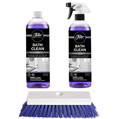 BathClean with GrimeGuard (2 Pack of 24 Oz. Bottles) 1 Spray PLUS 1 Tub