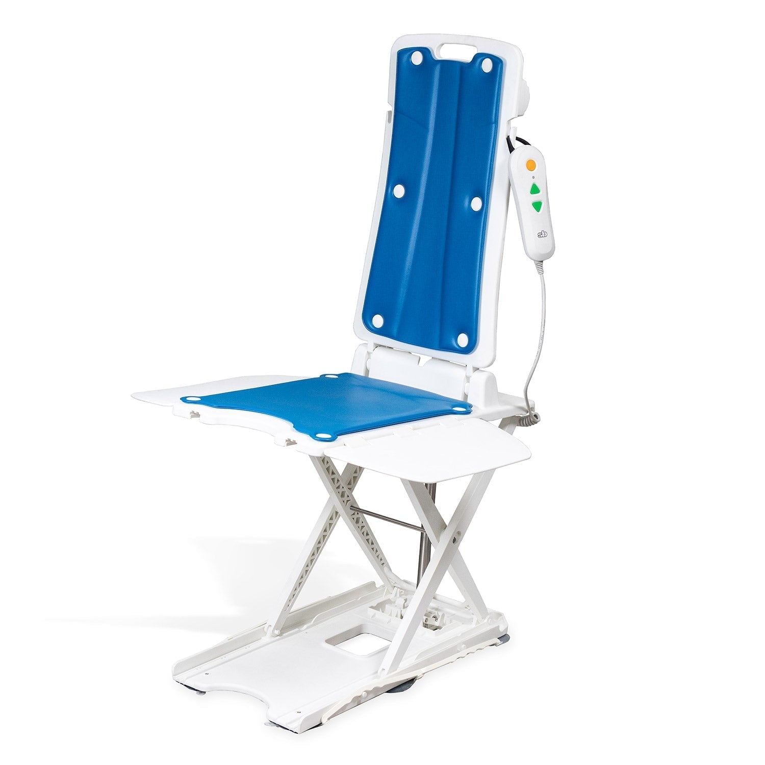 BathLyft, Bath Lift Chair, Navy, Reclines and Raises into Tub - Walmart.com