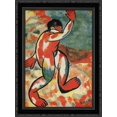 thumbnail image 1 of Bather 19x24 Black Ornate Wood Framed Canvas Art by Malevich, Kazimir, 1 of 2