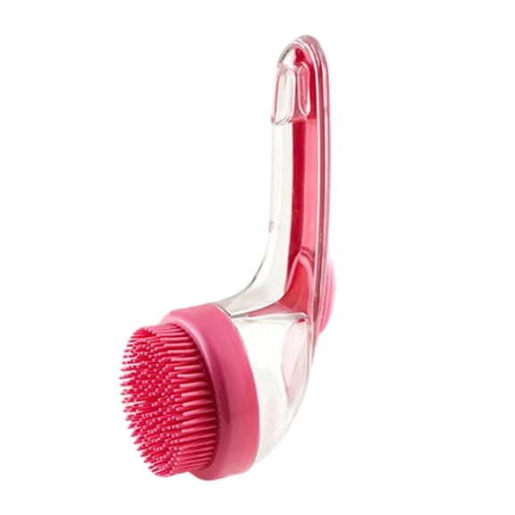 Bathing Brush for Gentle All-in- Grooming Scrubber for Long and Short Haired Dogs and Cats Comfortable Massage Bath Accessory for Efficient Shower Cleaning and Spa- Hygiene