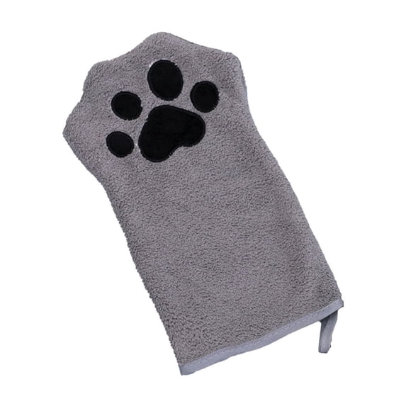 Bathing Brushes for - Absorbent Soft Grooming Gloves for Dogs and Cats - Ideal Drying Solution for Small Animals