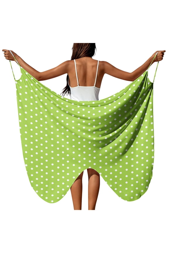 Bathing Suit Beach Cover up for Women Beach Wrap Swimsuit Summer Cover up Dress Knee Length Plus Size Swim Coverup