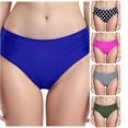 thumbnail image 1 of Bathing Suit Bottoms For Women Bikinis Full Coverage Bottom Blue Mid Rise Bikini Bottoms Swim Suit For Women, 1 of 7