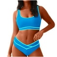 thumbnail image 1 of Bathing Suit Summer Bathing Suits for Women Sport Swimsuits for Women Two Piece Bathing Suits Beach Swim Suits 2 Piece, 1 of 7