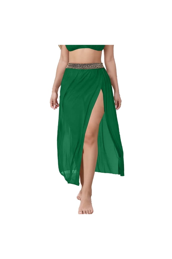 Bathing Suit Cover Up for Women High Waisted Beach Sarong Skirt Cover Ups for Swimwear Women