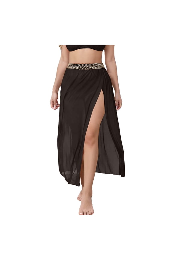 Bathing Suit Cover Up for Women High Waisted Beach Sarong Skirt Cover Ups for Swimwear Women