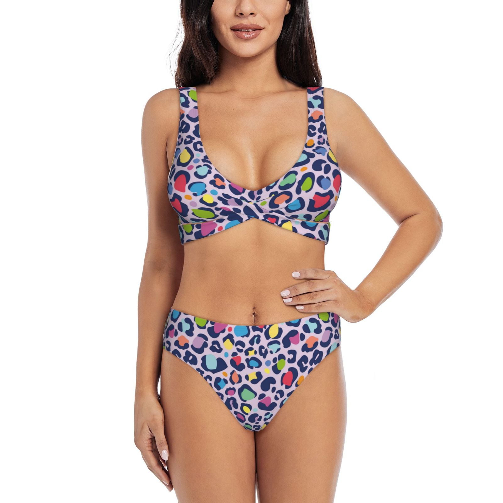 rainbow bathing suit top