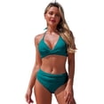 thumbnail image 1 of Bathing Suit for Women Two Piece Swimsuit Floral Print Tankini Swimsuit Bikini Separates Two Piece Bathing With, 1 of 9