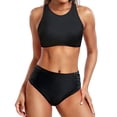 thumbnail image 1 of Bathing Suits for Women Two Piece Swimsuit for Women Women High Waisted Bikini Push Up Two Piece Swimsuits, 1 of 7