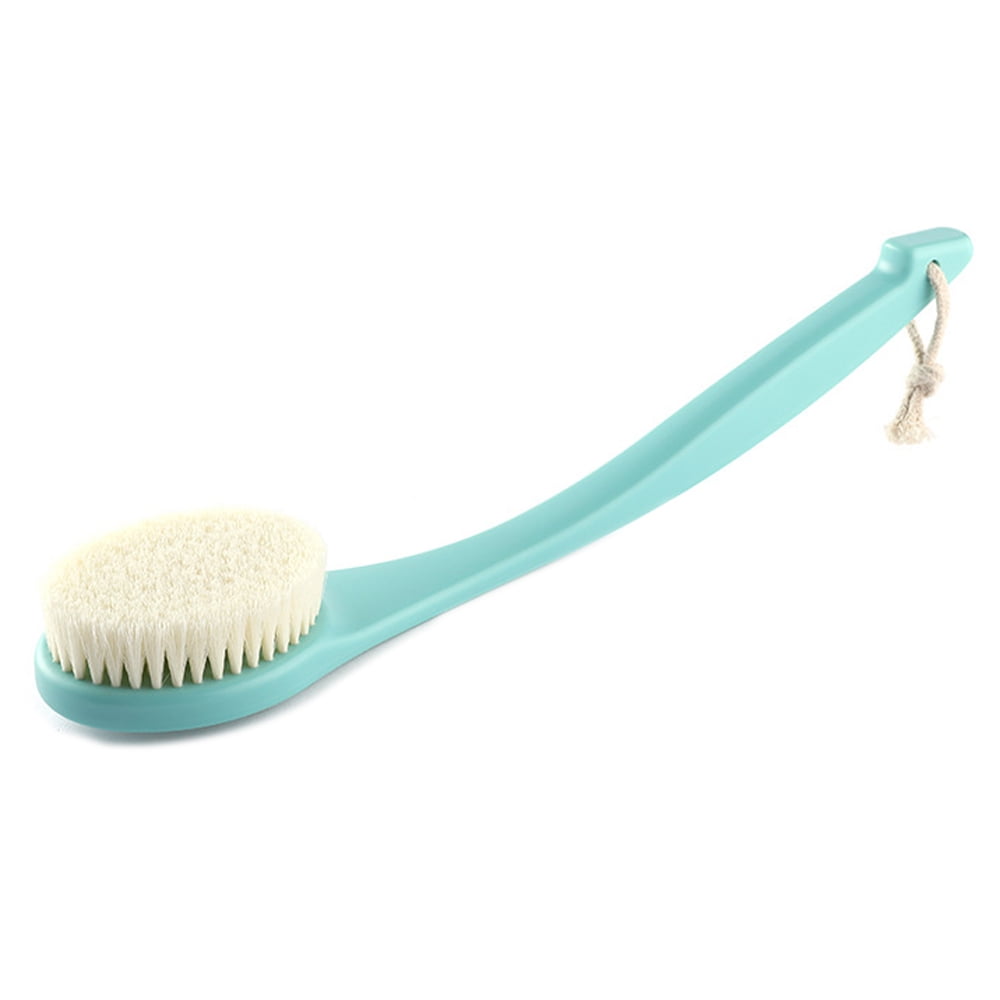 Bathing brush Long handle back rubbing bath brush Soft hair bath brush ...