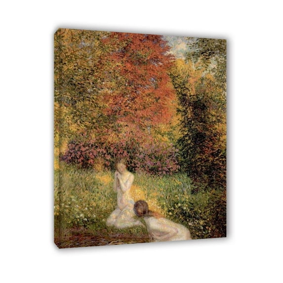 Bathing ladies by Leon De Smet- Famous Canvas Print- Reproduction of Famous Painting- Wall Art Pictures for Living Room
