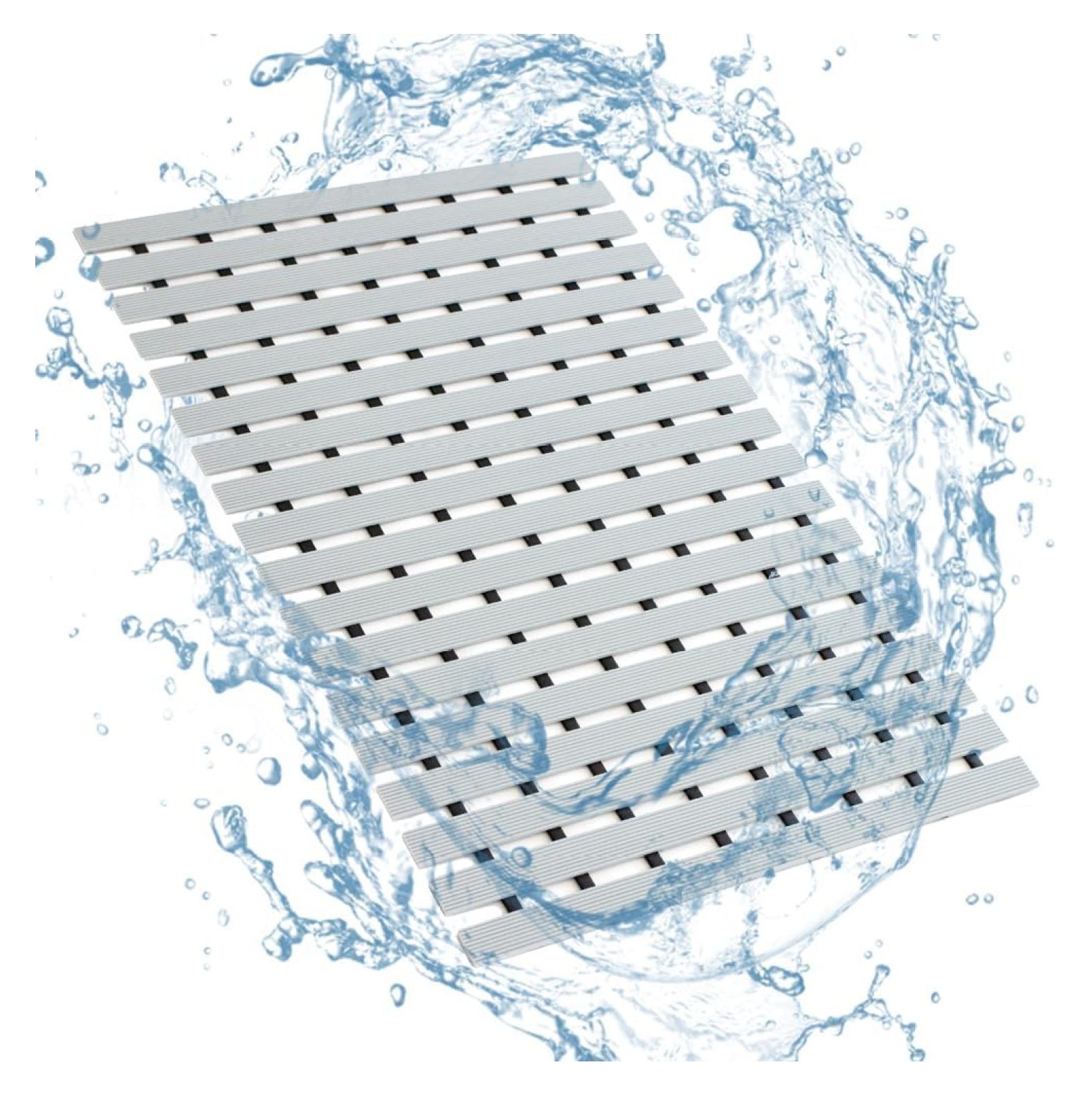 Bathmat Shower Mat Non Slip Bathtub Mat without Suction Cups and Drain