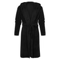 thumbnail image 1 of Bathrobe for Women Long Plush Bathrobe Women Winter Lengthened Plush Shawl Bathrobe Long Sleeve Robe Hooded Coat, 1 of 4