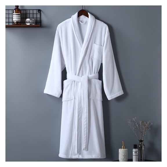 Bathrobes For Women Terry Cloth Short,Dressing Gown Womens Cotton Kimono Robes, Mens Ladies Nightgowns Bathrobe Lightweight Soft Sleepwear For Spa Shower Hot Tub