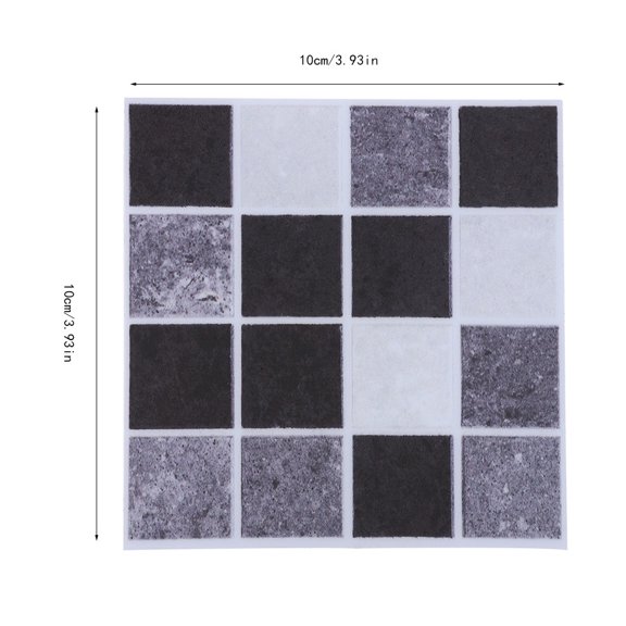 Bathroom 18pcs Mosaic Tile Transfer Stickers Bathroom Kitchen DIY Home10cmx10cmMTS008