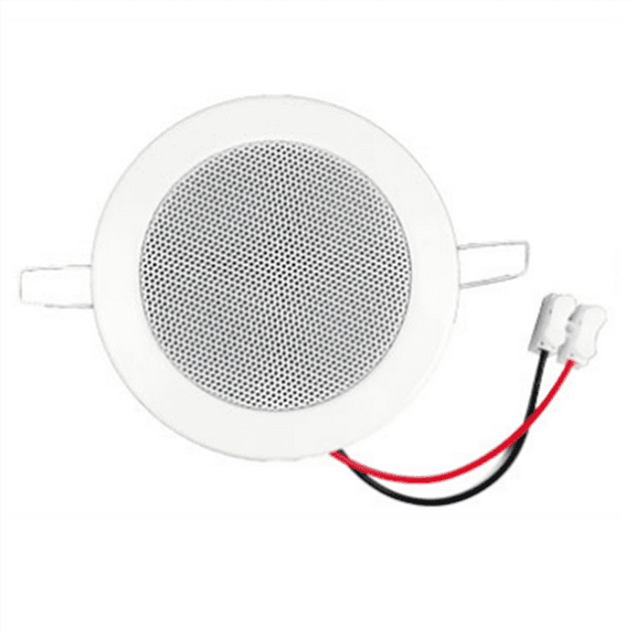 Bathroom 3Inch 8Ohm 6W Passive Ceiling Speaker Moisture-Proof in-Ceiling Speaker Sound Quality Background Music System,1 * 3-inch ceiling speaker,White