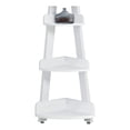 thumbnail image 1 of Bathroom Accent Shelves Storage Laminate White Contemporary Modern, 1 of 4