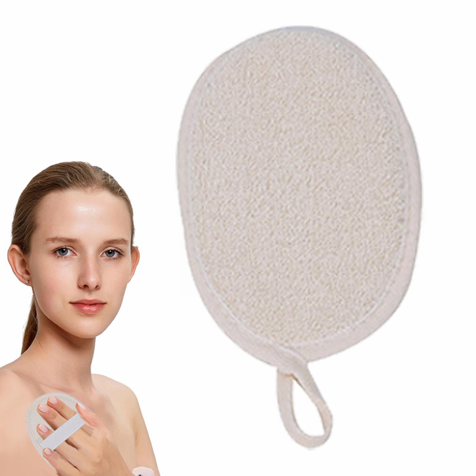 Bathroom Accessories,1/6pcs Natural Loofah Exfoliating Body Scrubber