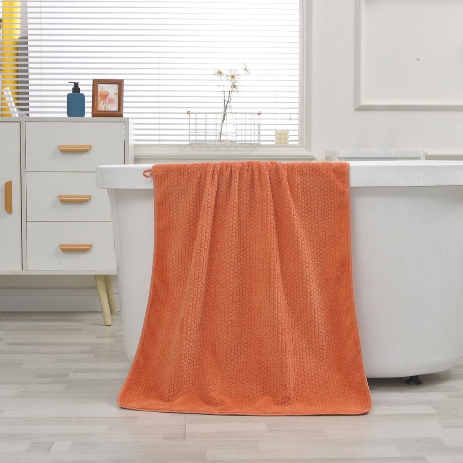 Bathroom Accessories, Bath Towels For Bathroom Thick Soft Absorbent ...