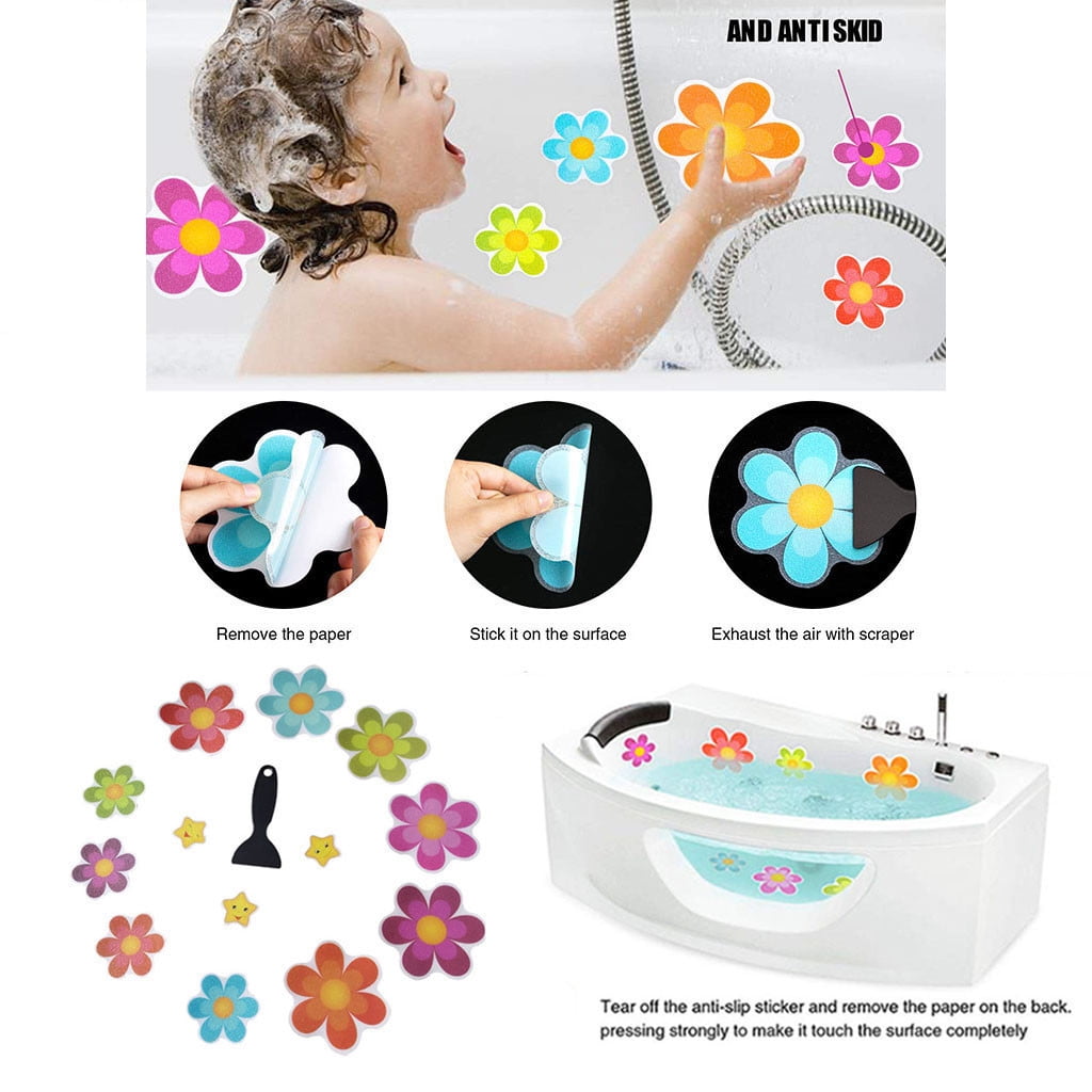 Non Strips Tub Bathroom Set Bathtub Bath Kids Home Sticker 13 Shower