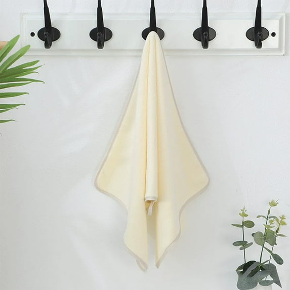 Bathroom Accessories, High Density Imitation Wool Environmental Friendly Towels Multi Color Highly Absorbent Swift Drying Towels Suitable For Bathing Hands Face Gym Or Spa, Bathroom Decor