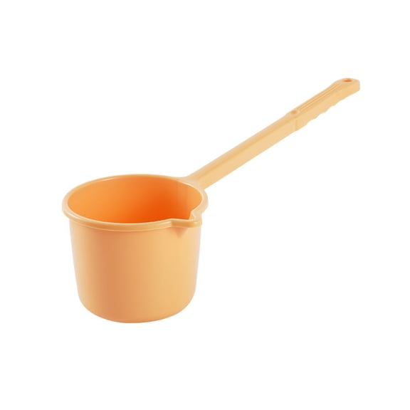 Bathroom Accessories for Japanese Style Bath Long Handled Water Spoon | Shower Bucket Bath Water Cup for Shampoo Rinse and Bathing Use Practical Long-Handled Spoon for Gentle Rinse and