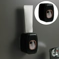 thumbnail image 1 of Bathroom Accessories Plastic, Bathroom Products An Automatic Toothpaste Squeezer (Black-A), 1 of 3
