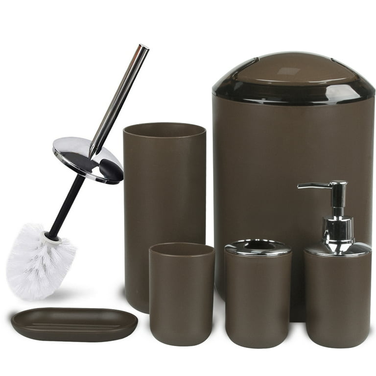 https://i5.walmartimages.com/seo/Bathroom-Accessories-Set-6-Pcs-Ensemble-Complete-Soap-Dispenser-Toothbrush-Holder-Tumbler-Dish-Toilet-Cleaning-Brush-Trash-Can-Brown_1cf6e9d9-2da9-4a91-9c8e-2d44fb5b1ca8.1a7f55d150ec16aa2d3ba7e3435cfbc4.jpeg?odnHeight=768&odnWidth=768&odnBg=FFFFFF