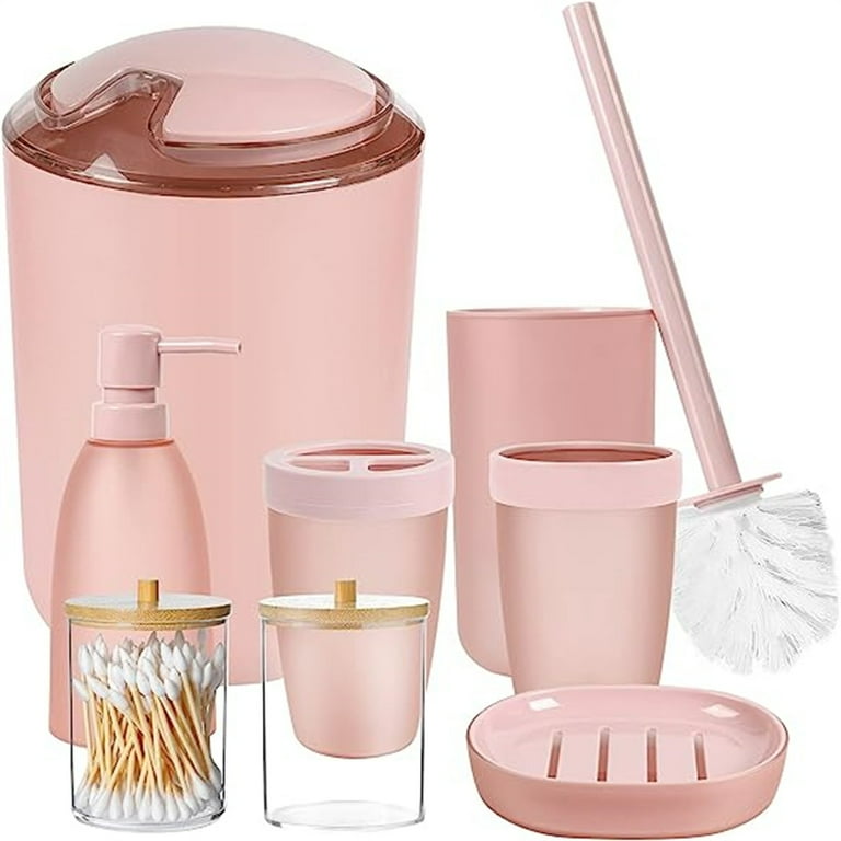 Shops Pink By V/S 4 Pieces Bath Accessories