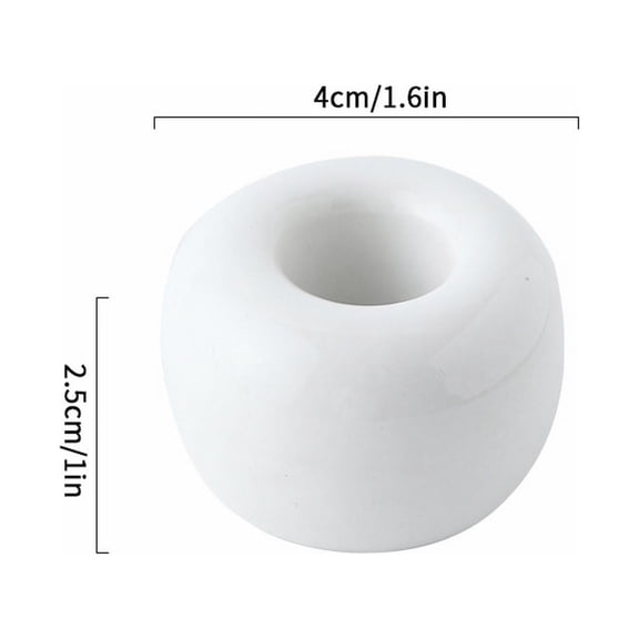 Bathroom Accessories Urbanstrive Sleek Mini Ceramics Toothbrush Holder Stand For Bathroom Vanity Countertops Space Saving RV Accessories